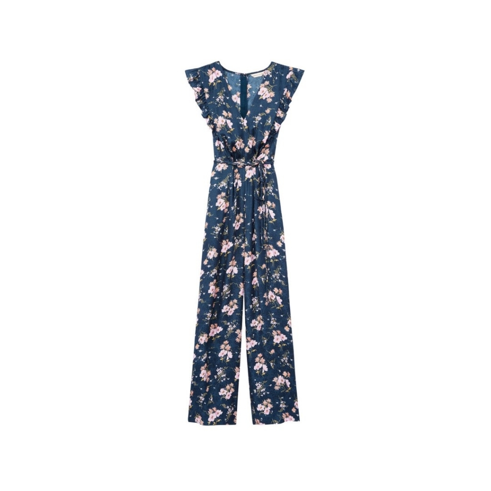 Rebecca Taylor Emilia Vneck Jumpsuit NWT